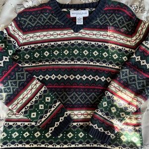 Womens Vintage Grandpa Sweater
